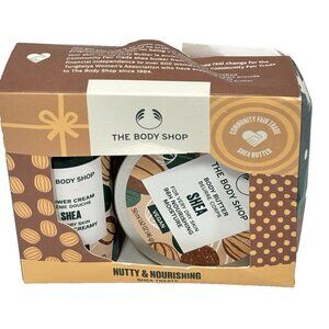 The Body Shop Shea Treats Gift Set Body Butter 50ml & Shower Cream 60ml Vegan